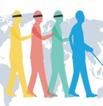 دالبندین، عالمی یوم بینائی کے متعلق آگاہی واک کا اہتمام