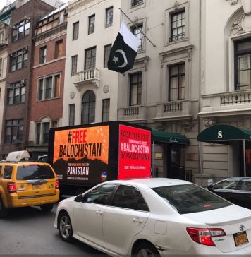 امریکہ: ورلڈ بلوچ آرگنائزیشن کی ”فری بلوچستان” مہم کامیابی کے ساتھ جاری ہے
