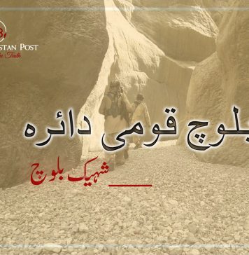 بلوچ قومی دائرہ ـــ شہیک بلوچ