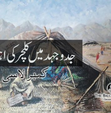 جدوجہد میں کلچر کی اہمیت ___کمبر لاسی