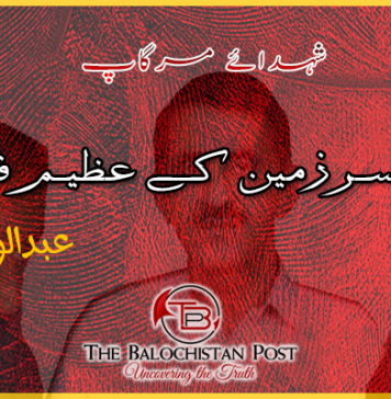 بلوچ سرزمین کے عظیم فرزند , شہدائے مرگاپ – عبدالواجد بلوچ