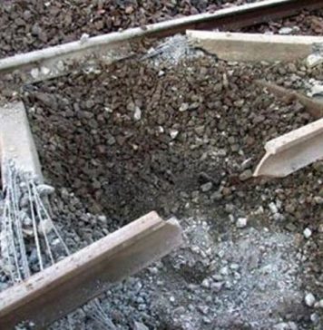 مستونگ : ریلوے ٹریک پر بم دھماکہ