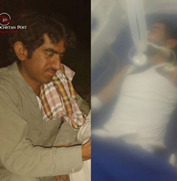 گوادر : فورسز کے ہاتھوں لاپتہ شخص تشویشناک حالت میں ہسپتال منتقل