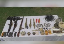 ڈیرہ بگٹی : دو افراد گرفتار ، گولہ بارود برآمد ۔ فورسز کا دعویٰ