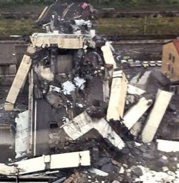 اٹلی: پل گرنے سے 30 افراد ہلاک