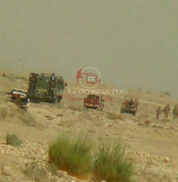 بلوچستان : قلات میں فورسز کا آپریشن کے بعد واپسی