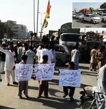 حب: بجلی بندش کیخلاف احتجاج، مین شاہراہ بند