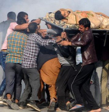 شہری کی ہلاکت کے بعد سرینگر میں مظاہرے اور تشدد