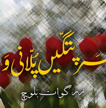 سَرپتگّیں پُلّانی وَشبو – زِرگوات بَلوچ