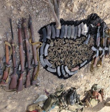 سبی : فورسز کا اسلحہ و گولہ بارود برآمد کرنے کا دعویٰ