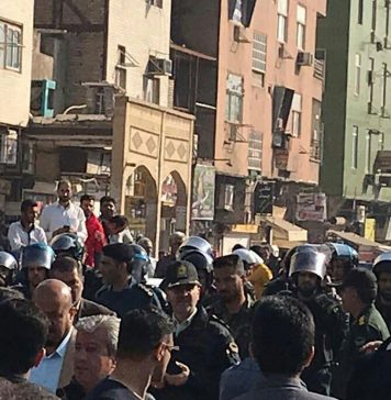 ایران : پولیس کا اھواز میں مظاہرین پر تشدد ، 28 مزدور گرفتار