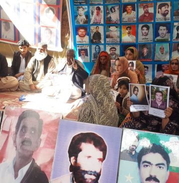 کوئٹہ: لاپتہ افراد کیلئے احتجاج کو 3496 دن مکمل