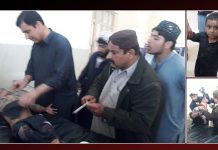 نوشکی: سیلابی ریلے میں دو کمسن بچے بہہ گئے۔