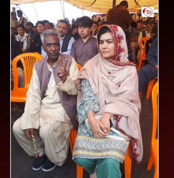 کوئٹہ: ہزار گنجی واقعے کیخلاف دھرنے میں ماما قدیر بلوچ کی شرکت