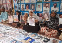 کوئٹہ: لاپتہ افراد کی بازیابی کے لیے احتجاج جاری