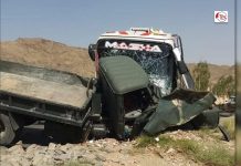 نوشکی، حب چوکی: ٹریفک حادثات میں 1 شخص جانبحق، 18 زخمی