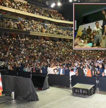 واشنگٹن: پاکستانی وزیراعظم کے خطاب کے دوران آزاد بلوچستان کے نعرے