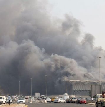 جدہ کے حرمین ریلوے اسٹیشن میں آتشزدگی سے 5 افراد زخمی