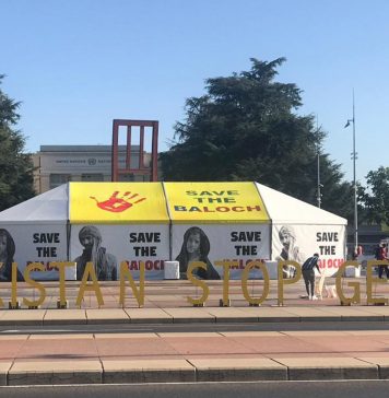 جنیوا: بلوچ نسل کشی کے خلاف مہم جاری