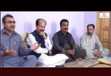 پروفیسر نادر قمبرانی کے یاد میں راہشون ادبی دیوان کی نشست