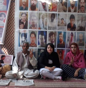 کوئٹہ: لاپتہ افراد کی بازیابی کے لیے احتجاج جاری