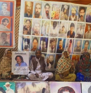 کوئٹہ: لاپتہ افراد کی بازیابی کے لیے احتجاج جاری