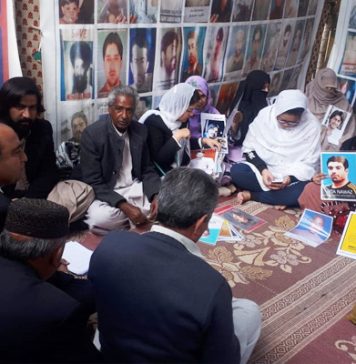 کوئٹہ: لاپتہ افراد کی بازیابی کے لیے احتجاج کو 3803 دن مکمل