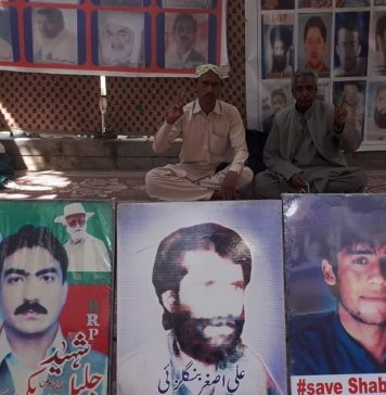 کوئٹہ: لاپتہ افراد کیلئے احتجاج کو 3927 دن مکمل