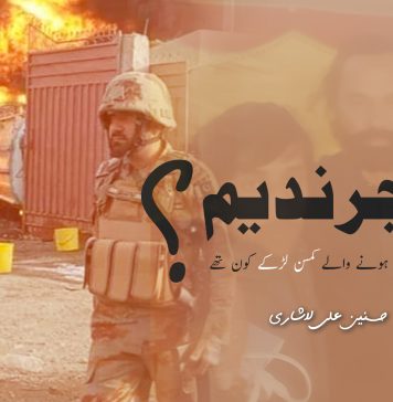میجر ندیم کیساتھ ہلاک ہونے والے کمسن لڑکے کون تھے؟ – حسنین علی لاشاری