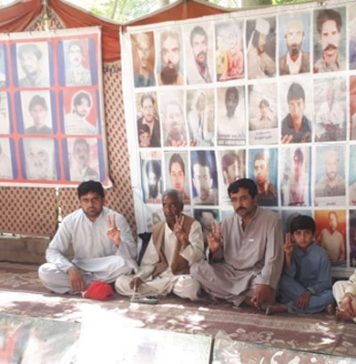کوئٹہ: لاپتہ افراد کی بازیابی کے لیے احتجاج جاری