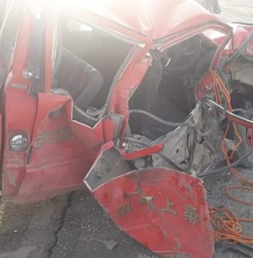 چاغی: ٹریفک حادثے میں 1 شخص ہلاک، 4 زخمی