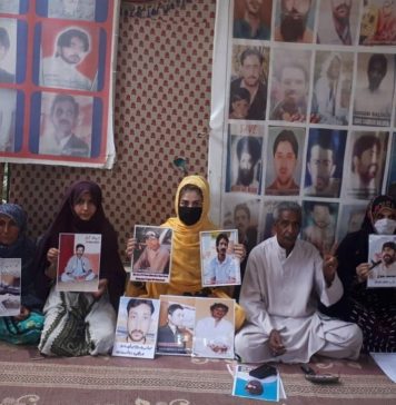 کوئٹہ: بلوچ لاپتہ افراد کی بازیابی کے لیے احتجاج جاری