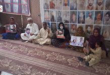 کوئٹہ پریس کلب کے سامنے لاپتہ افراد کیلئے احتجاج جاری