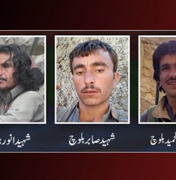 گریشہ جھڑپ میں شہید ساتھیوں کو خراج تحسین پیش کرتے ہیں – بی ایل ایف