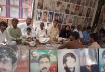 کوئٹہ: لاپتہ افراد کی بازیابی کے لیے احتجاج جاری