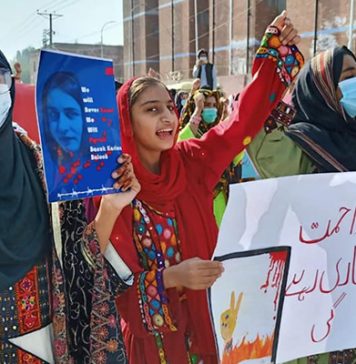 کریمہ بلوچ مبینہ قتل: ڈیرہ غازی میں احتجاجی مظاہرہ