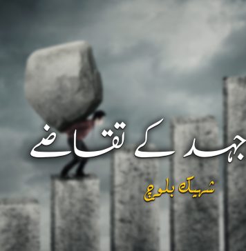 جدوجہد کے تقاضے – شہیک بلوچ