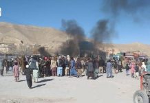 گیس لوڈ شیڈنگ کے خلاف خواتین سراپا احتجاج ، کوئٹہ چمن شاہراہ بلاک