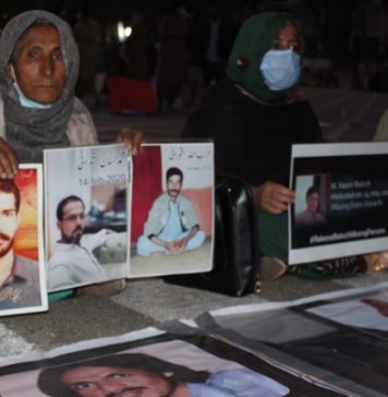 اسلام آباد: بلوچ لاپتہ افراد کے لواحقین کا دھرنا جاری، وزیراعظم عمران خان کے منتظر