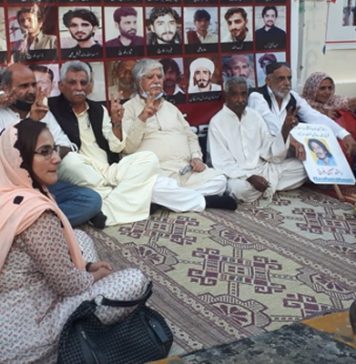 کراچی: وائس فار بلوچ مسنگ پرسنز کے احتجاج کو 4238 دن مکمل