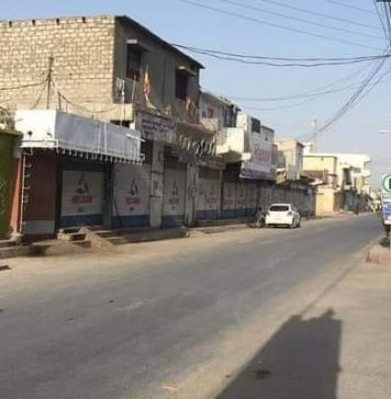 تربت میں پاکستانی فورسز نے زبردستی دکانیں بند کرادی