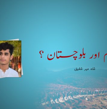 تعلیم اور بلوچستان ؟ – شاہ میر شفیق