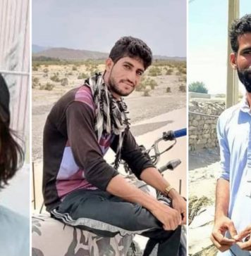 بلوچستان : مزید تین نوجوان پاکستانی فورسز کے ہاتھوں لاپتہ