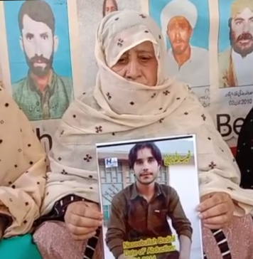 نصیب اللہ کو ان کے بھائی کے سامنے خفیہ اداروں کے اہلکاروں نے حراست میں لیکر لاپتہ کیا – لواحقین