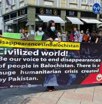 جرمنی : پاکستانی فورسز کے ہاتھوں بلوچ خواتین کی مبینہ بے حرمتی کے خلاف مظاہرہ اور ریلی