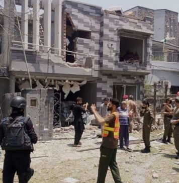 لاہور: جماعت الدعوۃ کے سربراہ حافظ سعید کی رہائش گاہ کے قریب دھماکہ