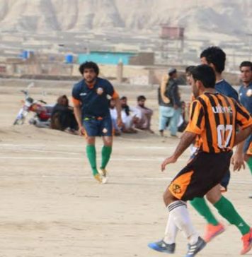 قلات : پہلا آل قلات شہدائے فٹبال ٹورنامنٹ کا انعقاد