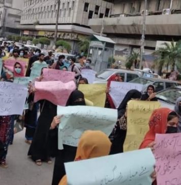 کوئٹہ میں طلباء پر پولیس تشدد، کوئٹہ، اوتھل اور کراچی میں احتجاج