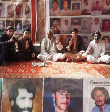 کوئٹہ: لاپتہ افراد کیلئے احتجاج جاری، جعلی مقابلوں میں لاپتہ افراد کی قتل کا نوٹس لیا جائے