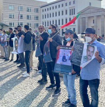 بلوچ نیشنل موومنٹ جرمنی کے زیر اہتمام برلن میں ایک احتجاجی مظاہرے کا انعقاد کیا گیا۔